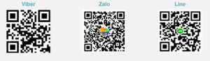 Viber Zalo Line App - contactagent138 - trang